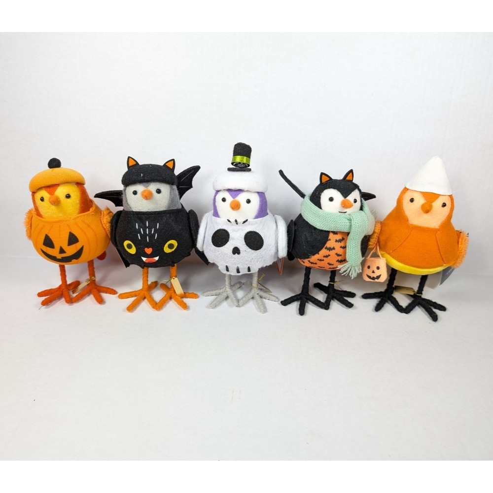 Target Birds Halloween 2022 Set of 5 Hyde n Eek Spritz Gourdo Screech Socket